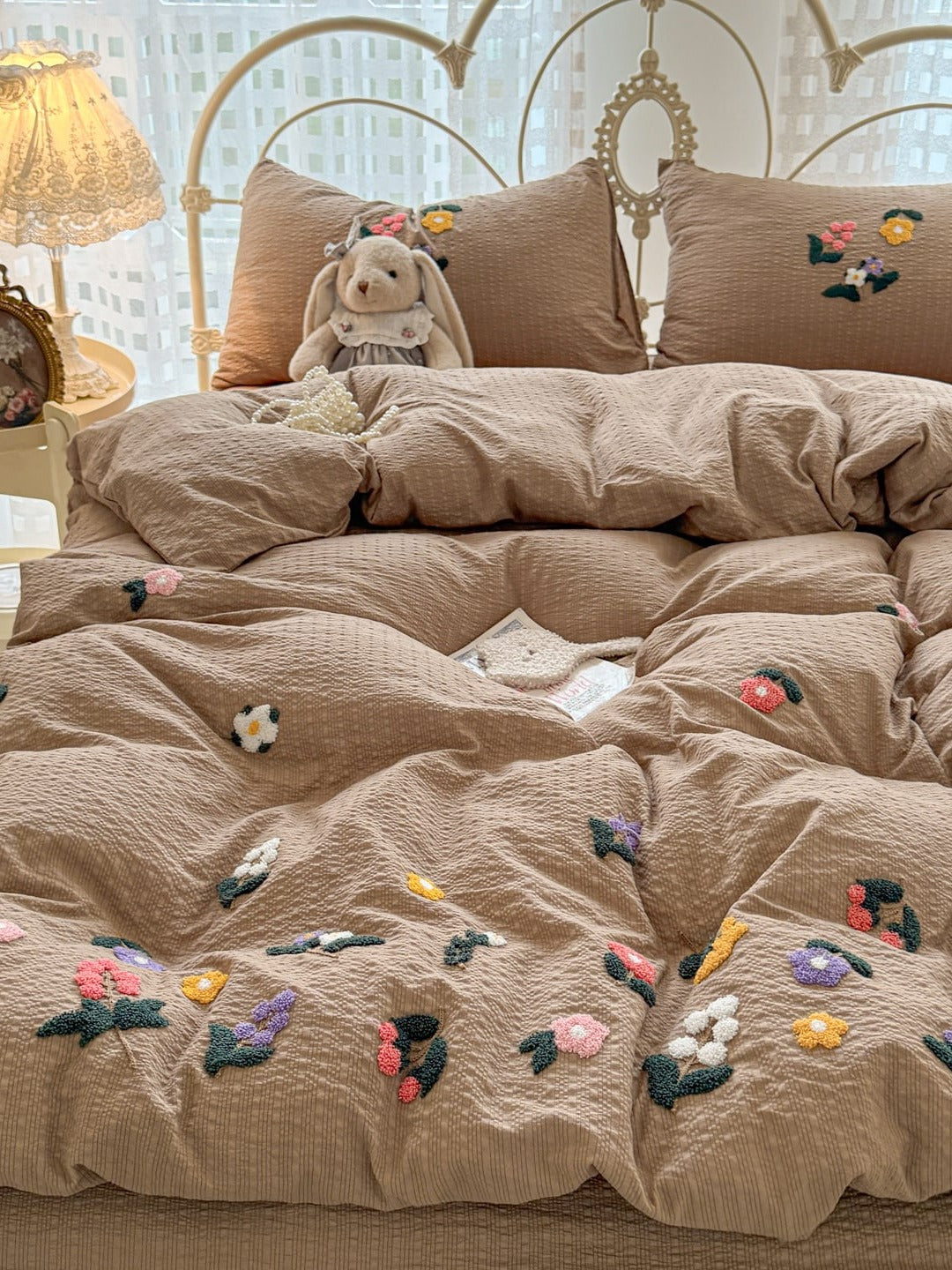 Botanical Tufted Bedding Set original reference image 2