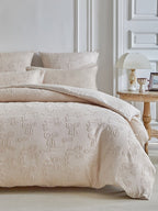 Bow Clip-Jacquard Bedding Set original reference image 3