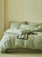 Bow Clip-Jacquard Bedding Set original reference image 9