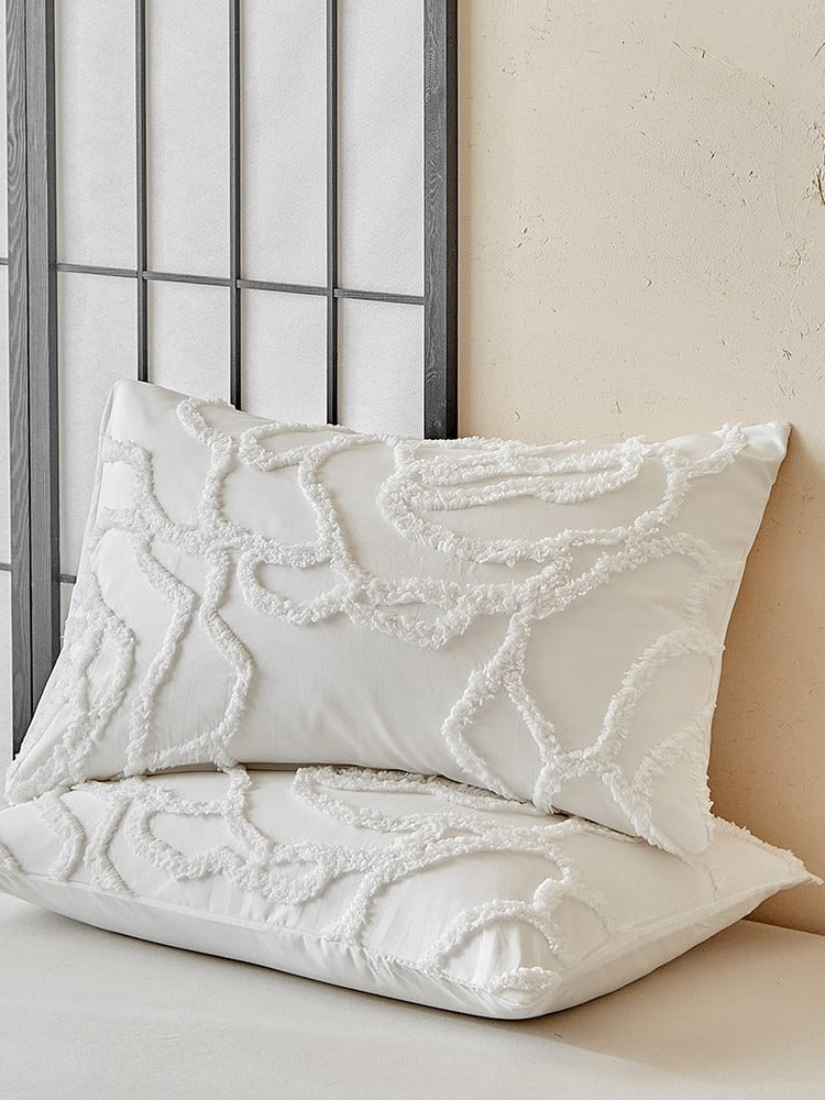 Bow Clip-Jacquard Bedding Set original reference image 14
