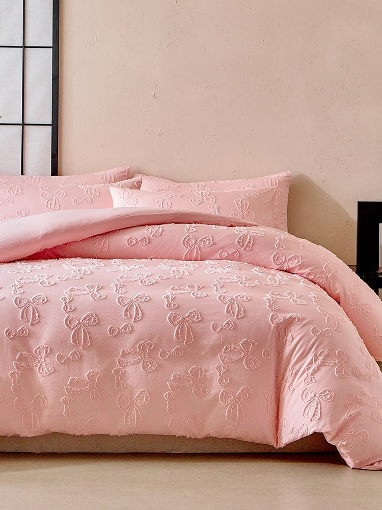 Bow Clip-Jacquard Bedding Set original reference image 23