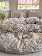 Branch Texture Jacquard Bedding Set original reference image 5