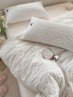 Branch Texture Jacquard Bedding Set original reference image 8