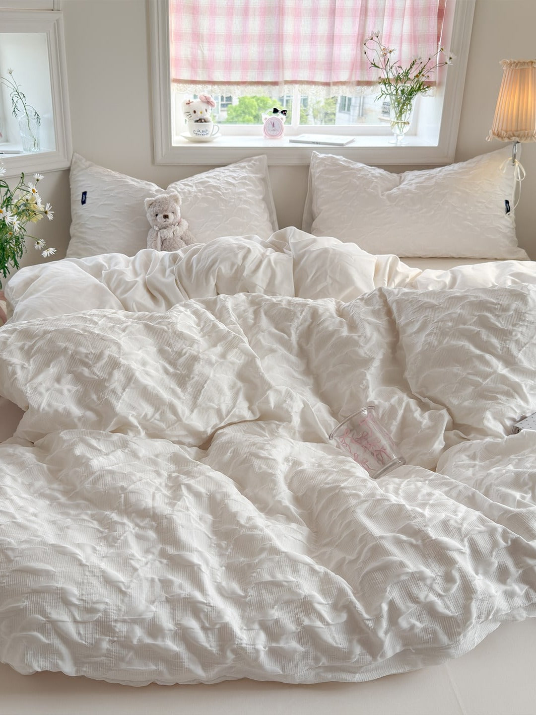 Branch Texture Jacquard Bedding Set original reference image 11