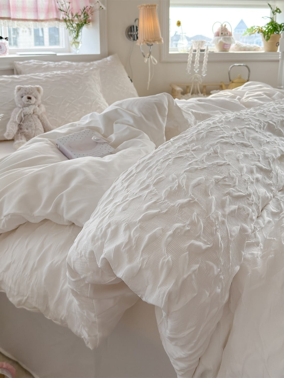 Branch Texture Jacquard Bedding Set original reference image 12