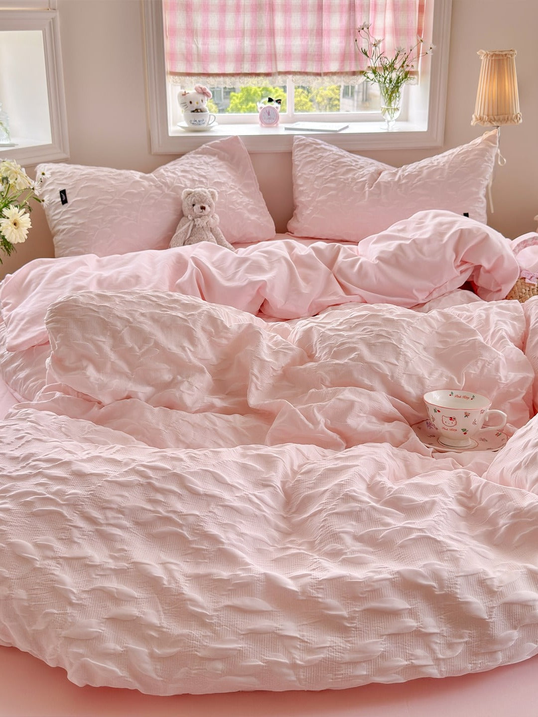 Branch Texture Jacquard Bedding Set original reference image 17