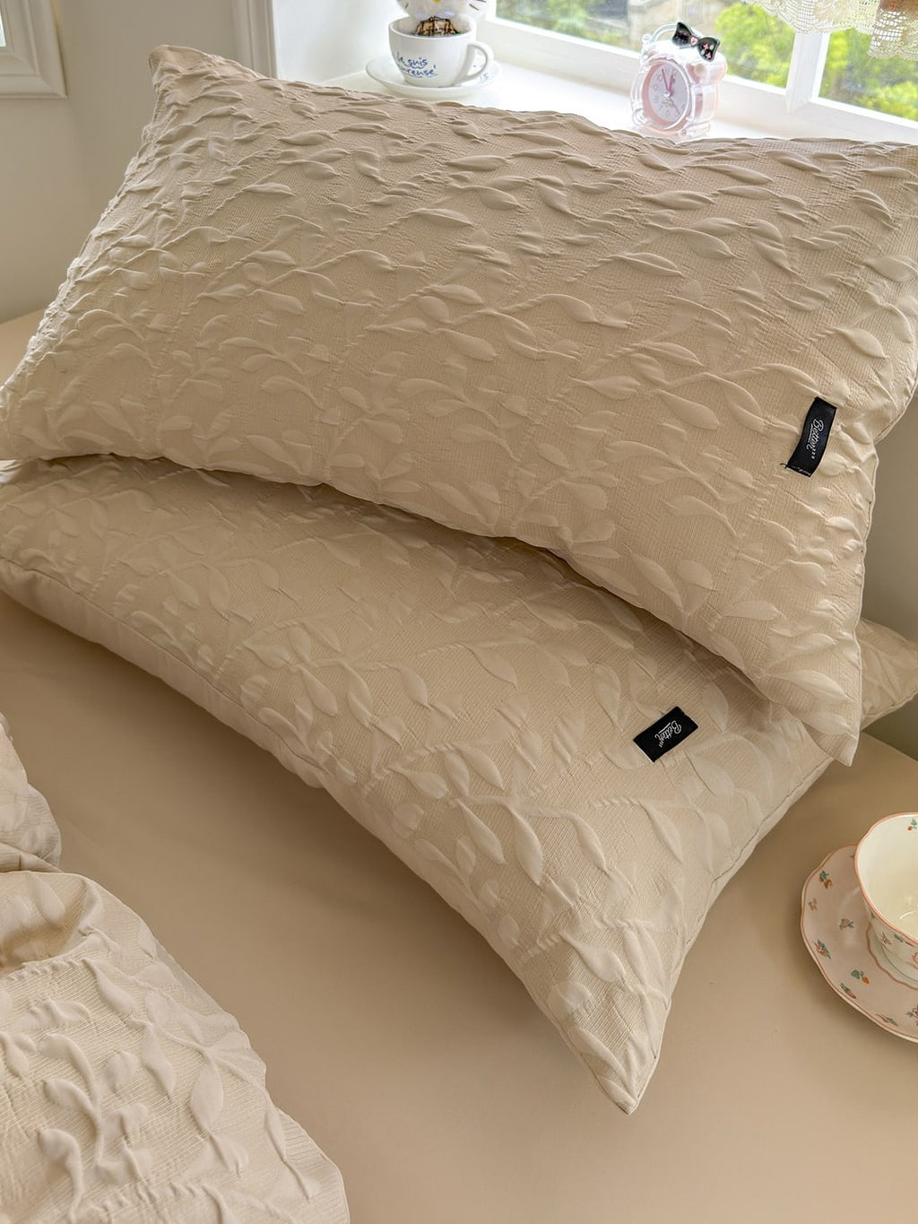 Branch Texture Jacquard Bedding Set original reference image 21