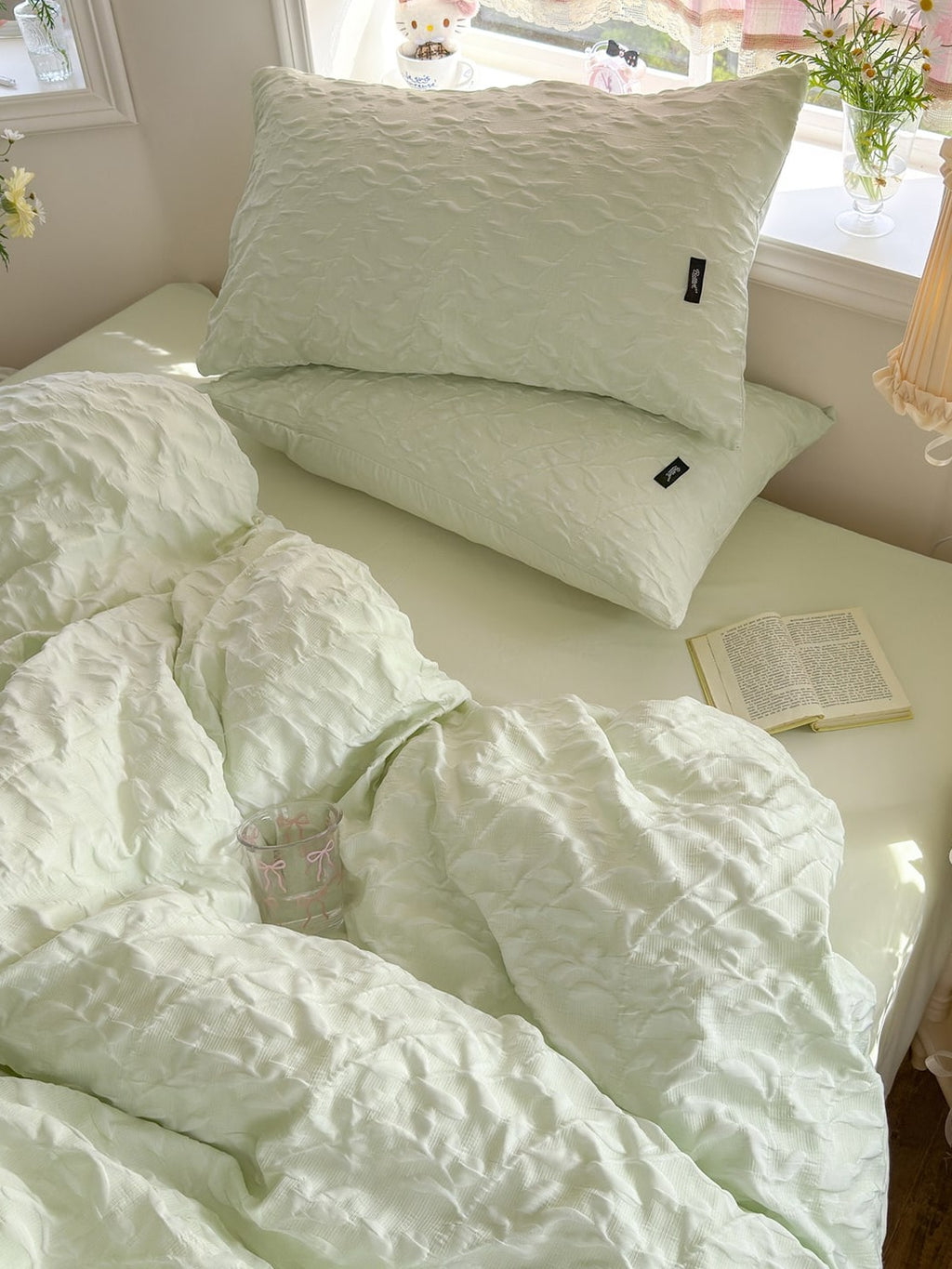 Branch Texture Jacquard Bedding Set original reference image 28