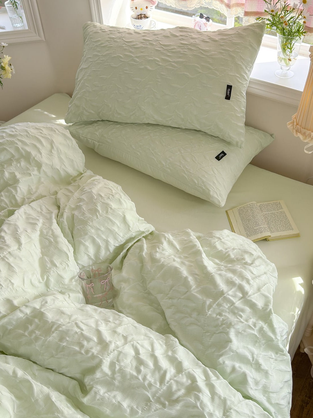 Branch Texture Jacquard Bedding Set original reference image 28