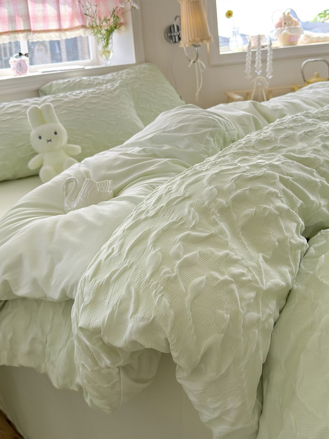 Branch Texture Jacquard Bedding Set original reference image 30