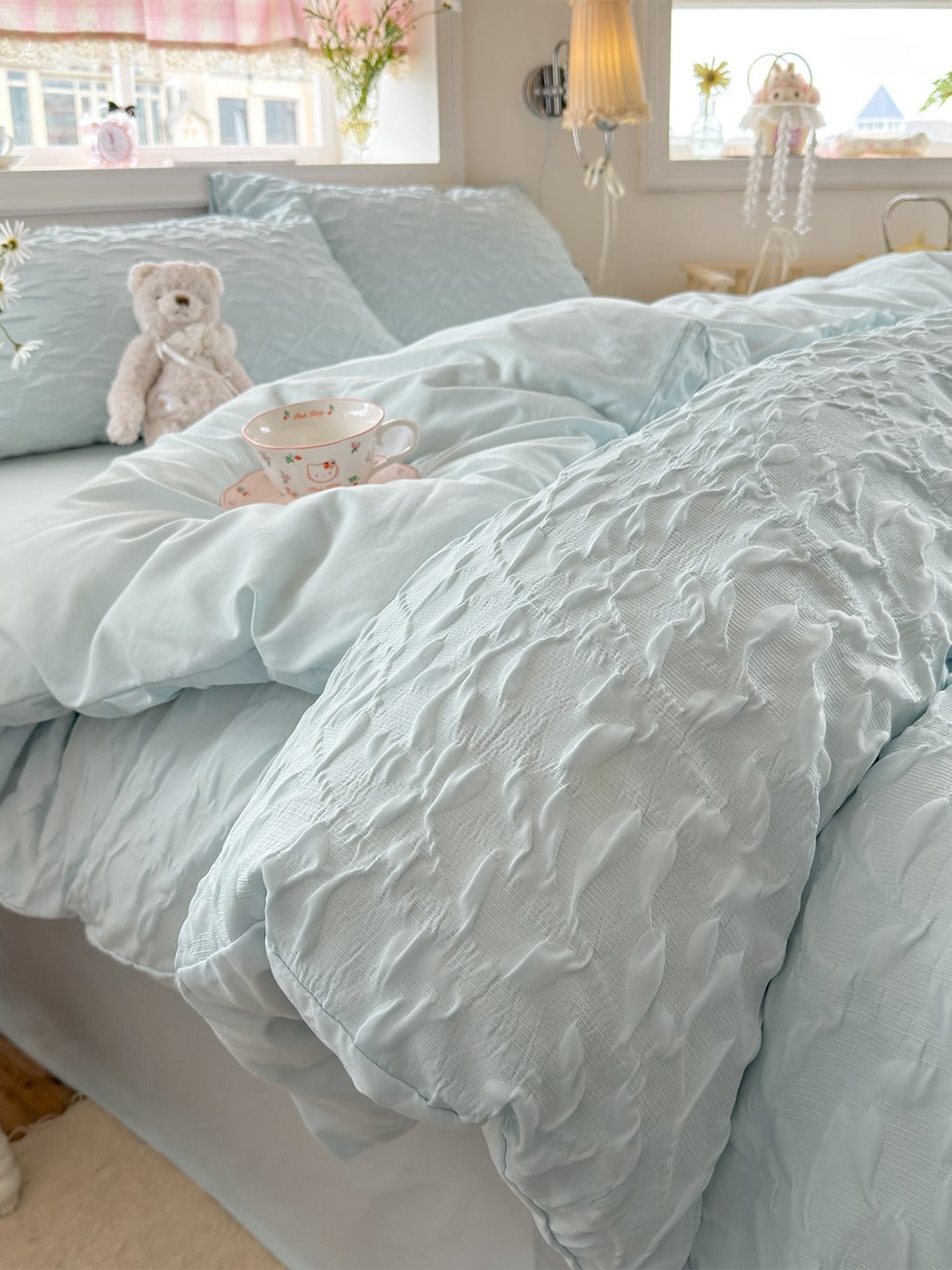 Branch Texture Jacquard Bedding Set original reference image 36
