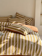 Button Stripe Bedding Set original reference image 14