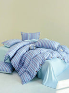 Button Stripe Bedding Set original reference image 19