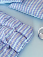 Button Stripe Bedding Set original reference image 23