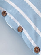 Button Stripe Bedding Set original reference image 28