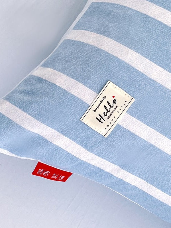 Button Stripe Bedding Set original reference image 29