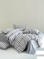 Button Stripe Bedding Set original reference image 37