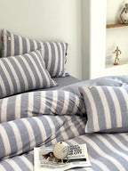 Button Stripe Bedding Set original reference image 39