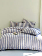Button Stripe Bedding Set original reference image 42