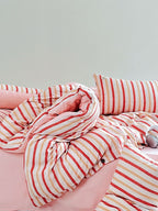 Button Stripe Bedding Set original reference image 47