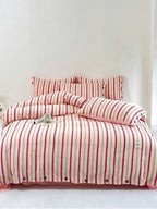 Button Stripe Bedding Set original reference image 48