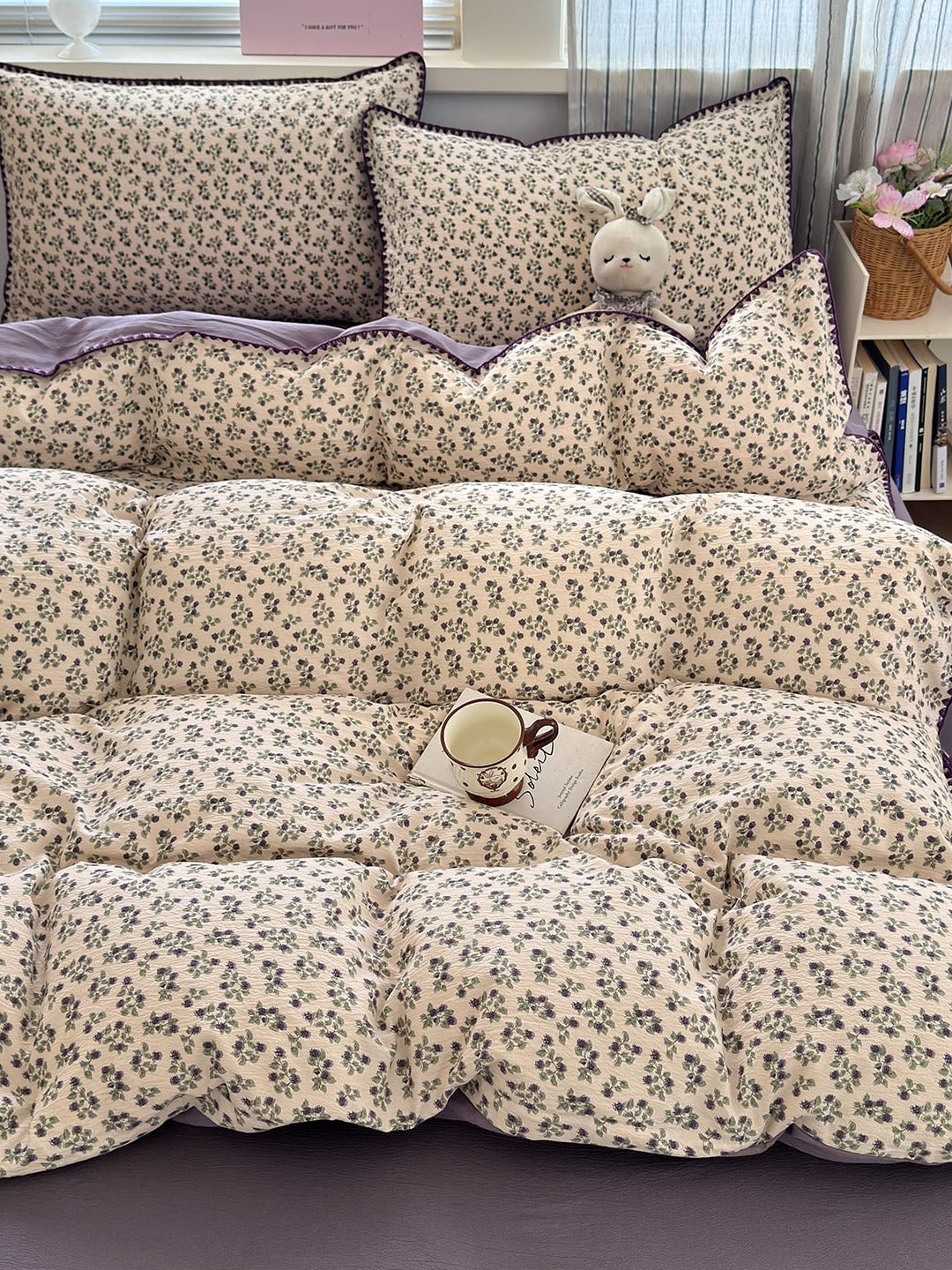 Cloud Puff Printed Bedding Set original reference image 112
