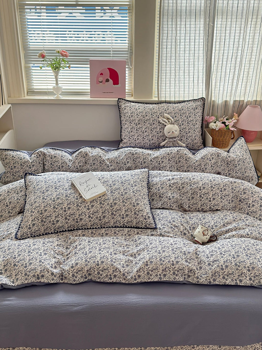 Cloud Puff Printed Bedding Set original reference image 33