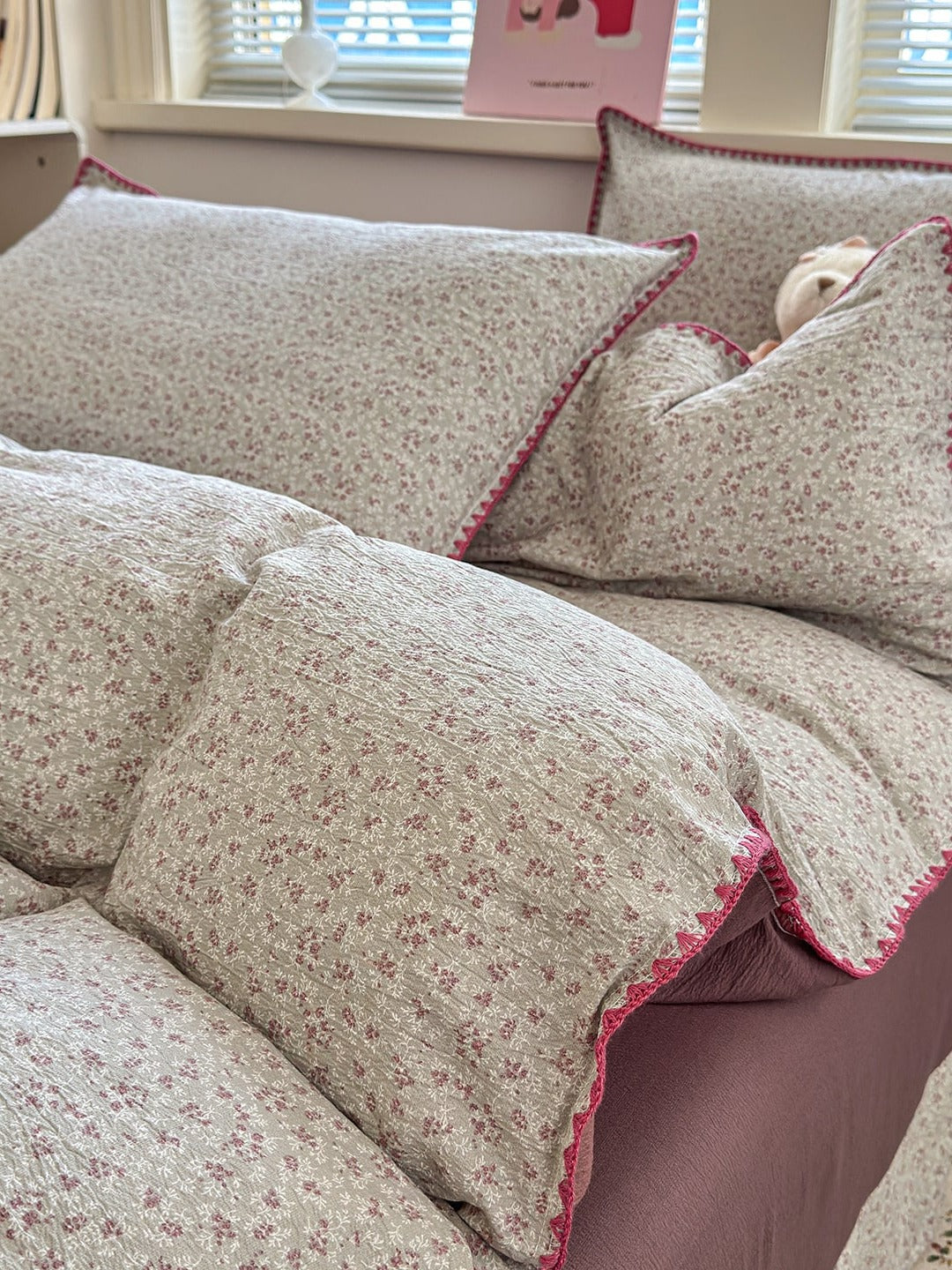 Cloud Puff Printed Bedding Set original reference image 58