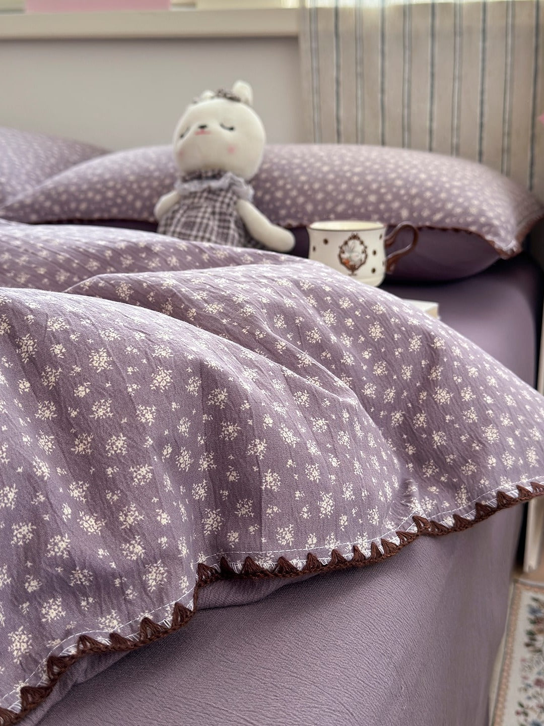Cloud Puff Printed Bedding Set original reference image 79