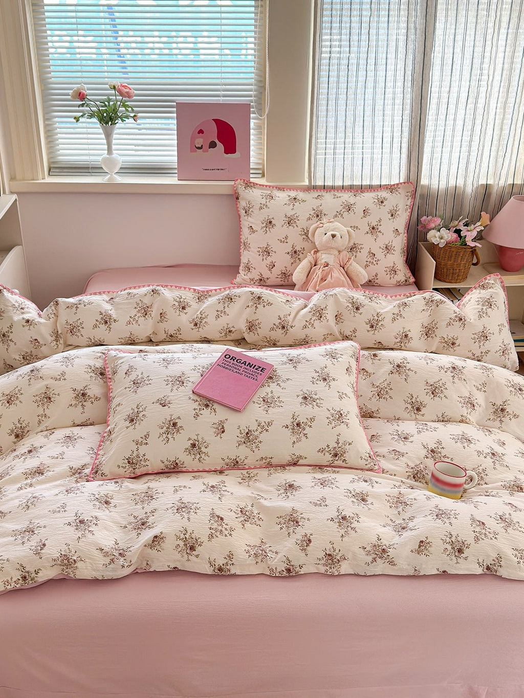 Cloud Puff Printed Duvet Cover Set original reference image 15