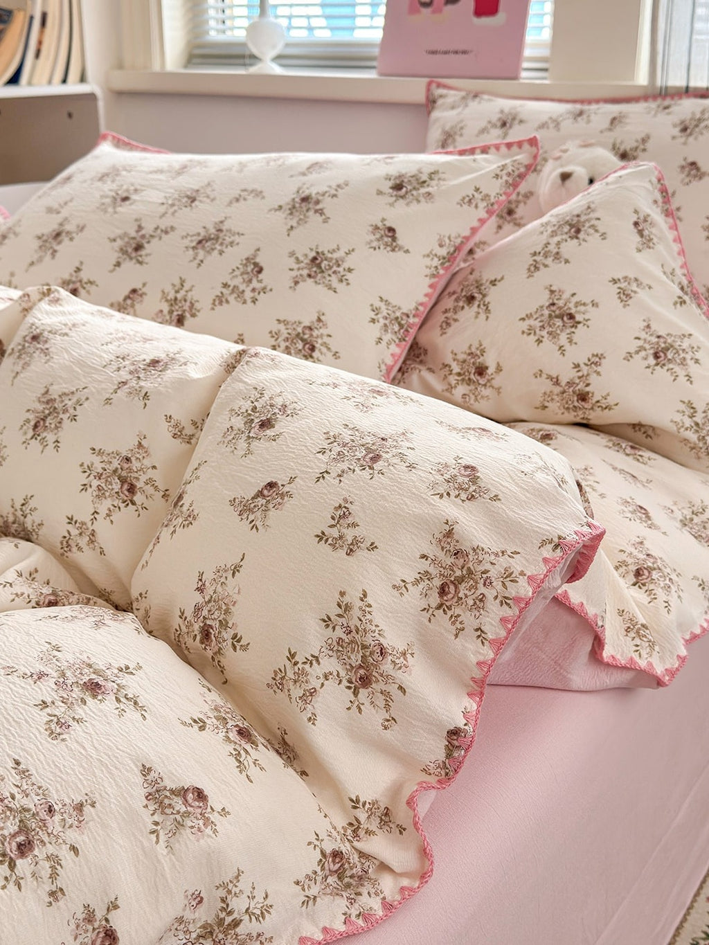 Cloud Puff Printed Duvet Cover Set original reference image 16