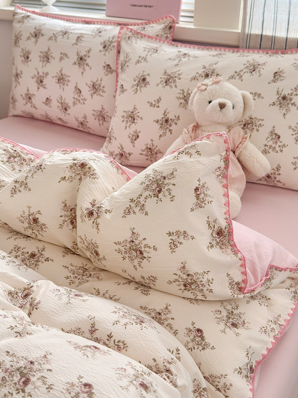 Cloud Puff Printed Duvet Cover Set original reference image 18
