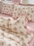 Cloud Puff Printed Duvet Cover Set original reference image 18