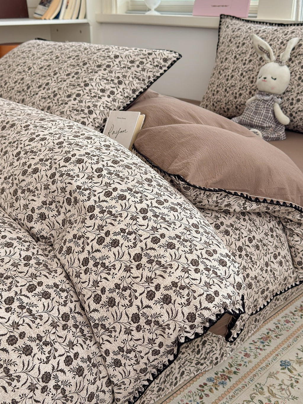 Cloud Puff Printed Duvet Cover Set original reference image 26
