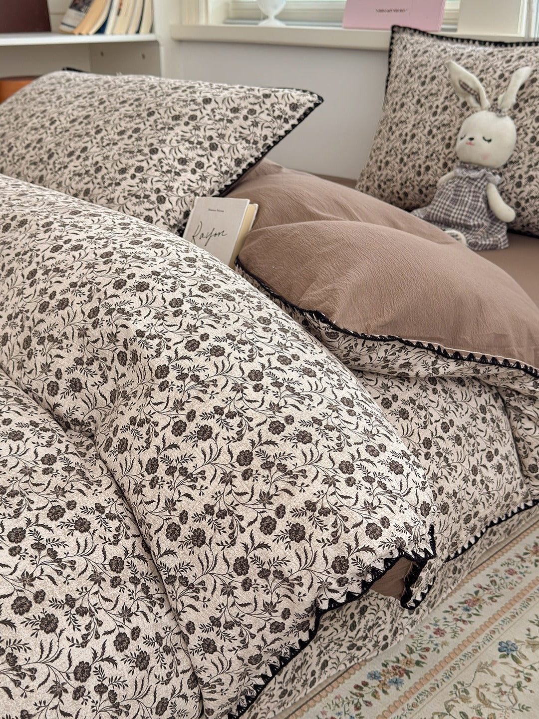 Cloud Puff Printed Duvet Cover Set original reference image 26