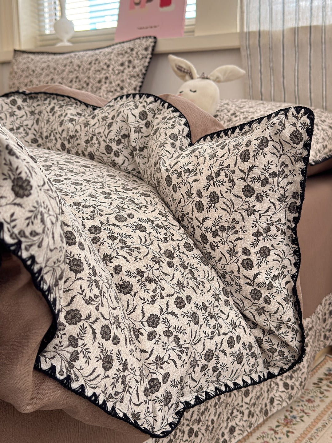 Cloud Puff Printed Duvet Cover Set original reference image 30