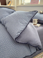 Cloud Puff Printed Duvet Cover Set original reference image 38