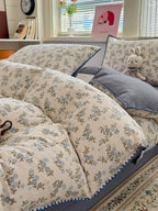 Cloud Puff Printed Duvet Cover Set original reference image 45