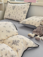 Cloud Puff Printed Duvet Cover Set original reference image 49