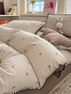 Cloud Puff Printed Duvet Cover Set original reference image 69