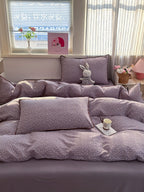 Cloud Puff Printed Duvet Cover Set original reference image 82