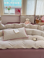 Cloud Puff Printed Duvet Cover Set original reference image 87
