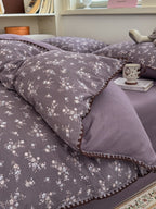 Cloud Puff Printed Duvet Cover Set original reference image 98