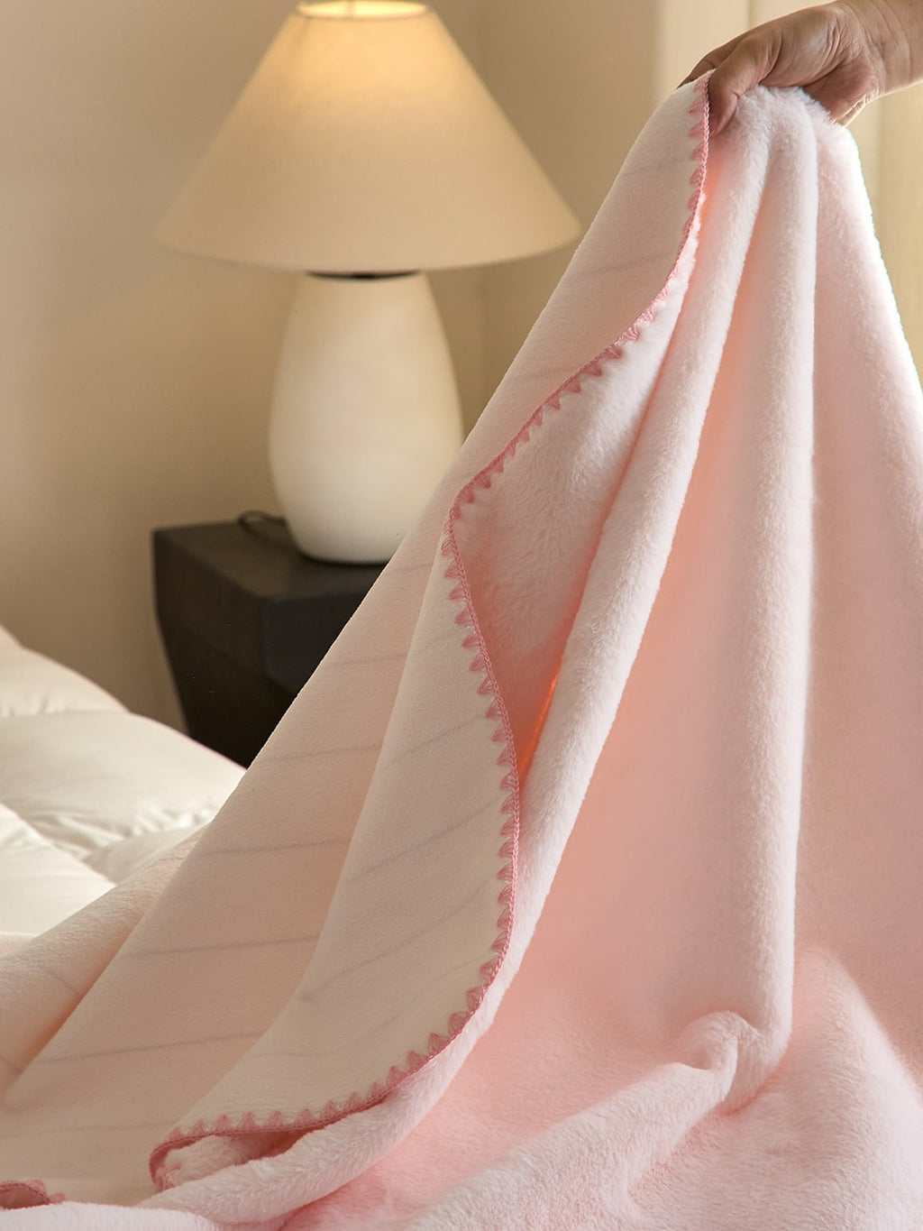 Cloud Rabbit Plush Throw Blanket original reference image 13