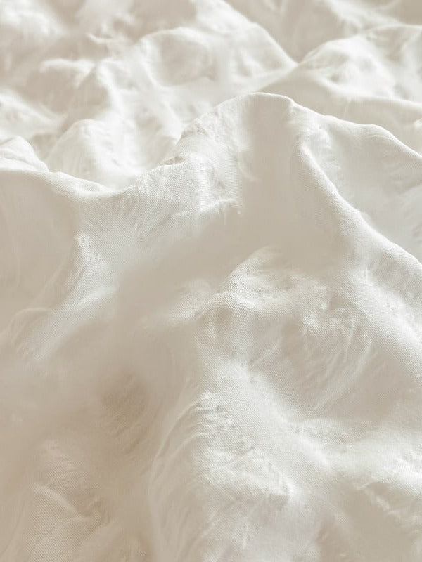 Contrast Flange Seersucker Bedding Set original reference image 11