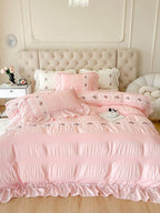 Cottage Lace Seersucker Bedding Set original reference image 7