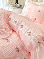 Cottage Lace Seersucker Bedding Set original reference image 12