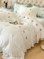 Cottage Lace Seersucker Bedding Set original reference image 20
