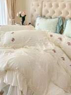 Cottage Lace Seersucker Bedding Set original reference image 24
