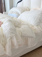 Dainty Bow Seersucker Bedding Set original reference image 10